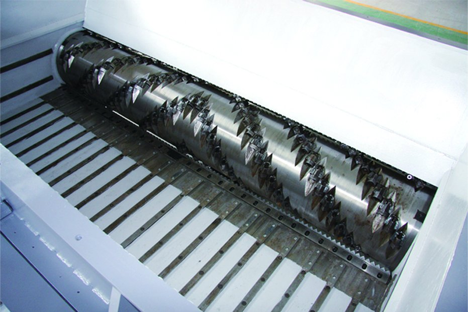 Two Shafts Shredder/ &nbsp;Tire Shredder/Fine Rubber Powder Grinding Machine