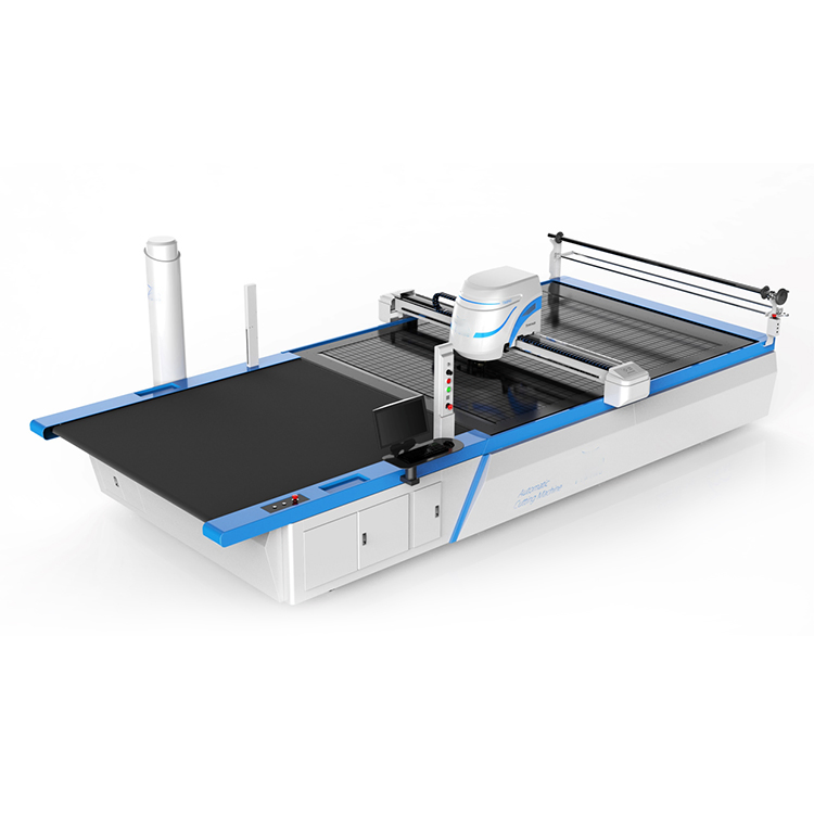 Computerized Apparel Garment Cutting Machine Fabric Multi-Layer Cutting Machine Flexible Materials Oscillating Knife