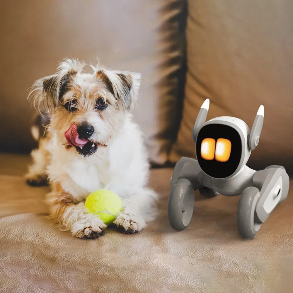 Perro Robot Chatgpt-4o Compañero Inteligente con Control por Voz y Gestos, Interacción en Tiempo Real, Juguetes Robóticos para Niños