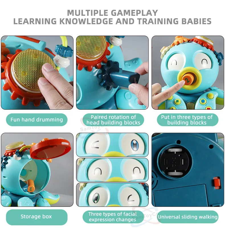Pulpo multifuncional Montessori 4