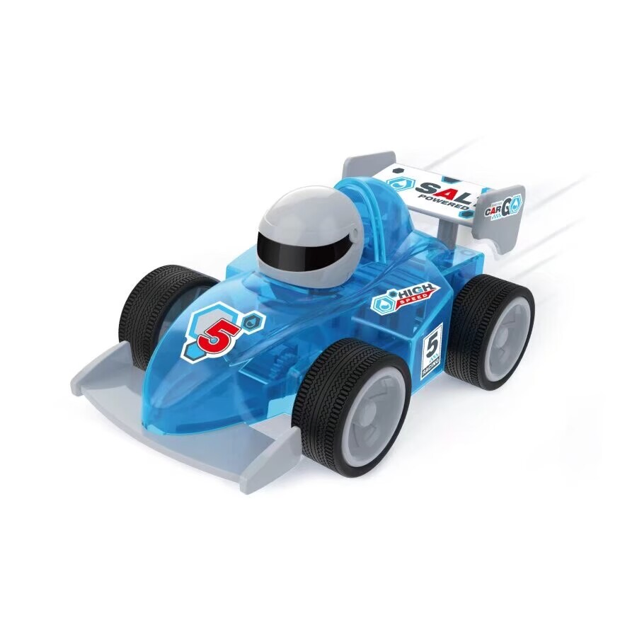 2025 Kits educativos de ciencia STEM modelo DIY para ensamblar, experimento de ciencia de aprendizaje, coche de carreras a propulsión de agua salada, juguetes para niños, regalo