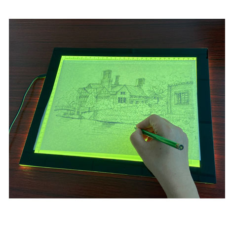 Cambio de color RGB Juego sensorial Panel de luz LED brillante Mesa de luz grande para niños Juguetes de aprendizaje STEM y en casa