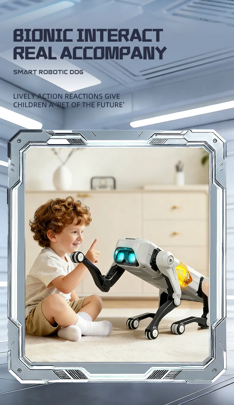 Perro robot RC detalle 2