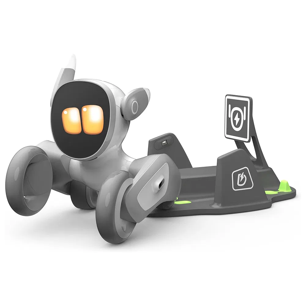 Perro Robot Chatgpt-4o Compañero Inteligente con Control por Voz y Gestos, Interacción en Tiempo Real, Juguetes Robóticos para Niños
