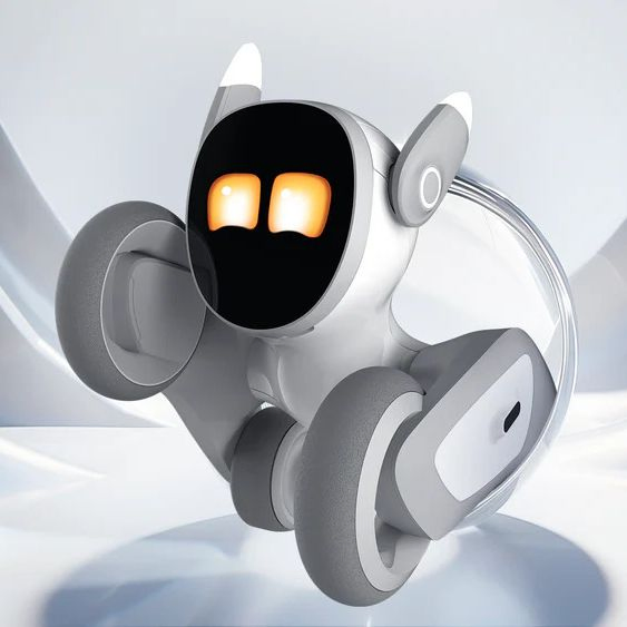 Perro Robot Chatgpt-4o Compañero Inteligente Potenciado por IA Control por Voz y Gestos, Interacción en Tiempo Real Juguetes Robóticos para Niños, Monitoreo del Hogar