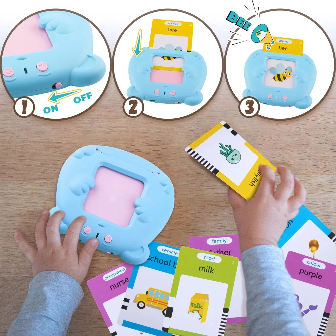 Juguetes educativos tempranos para niños en edad preescolar, terapia del habla, máquina sensorial