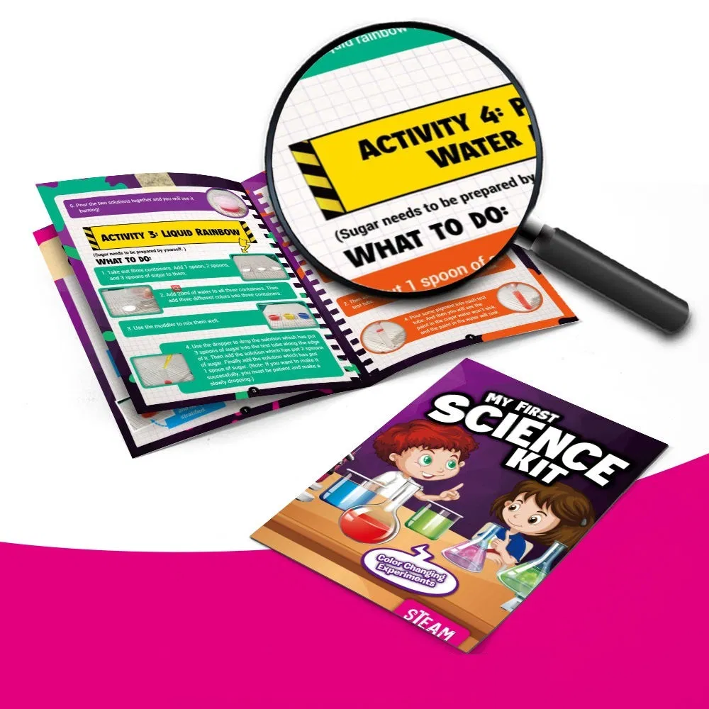 Divertido kit educativo de ciencia para niños - Juguete interactivo de STEM