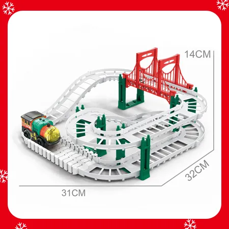 Pista de tren de Navidad 1
