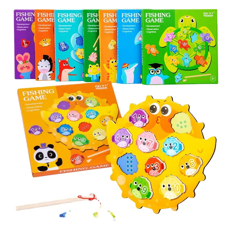 Juego de Pesca Montessori 3
