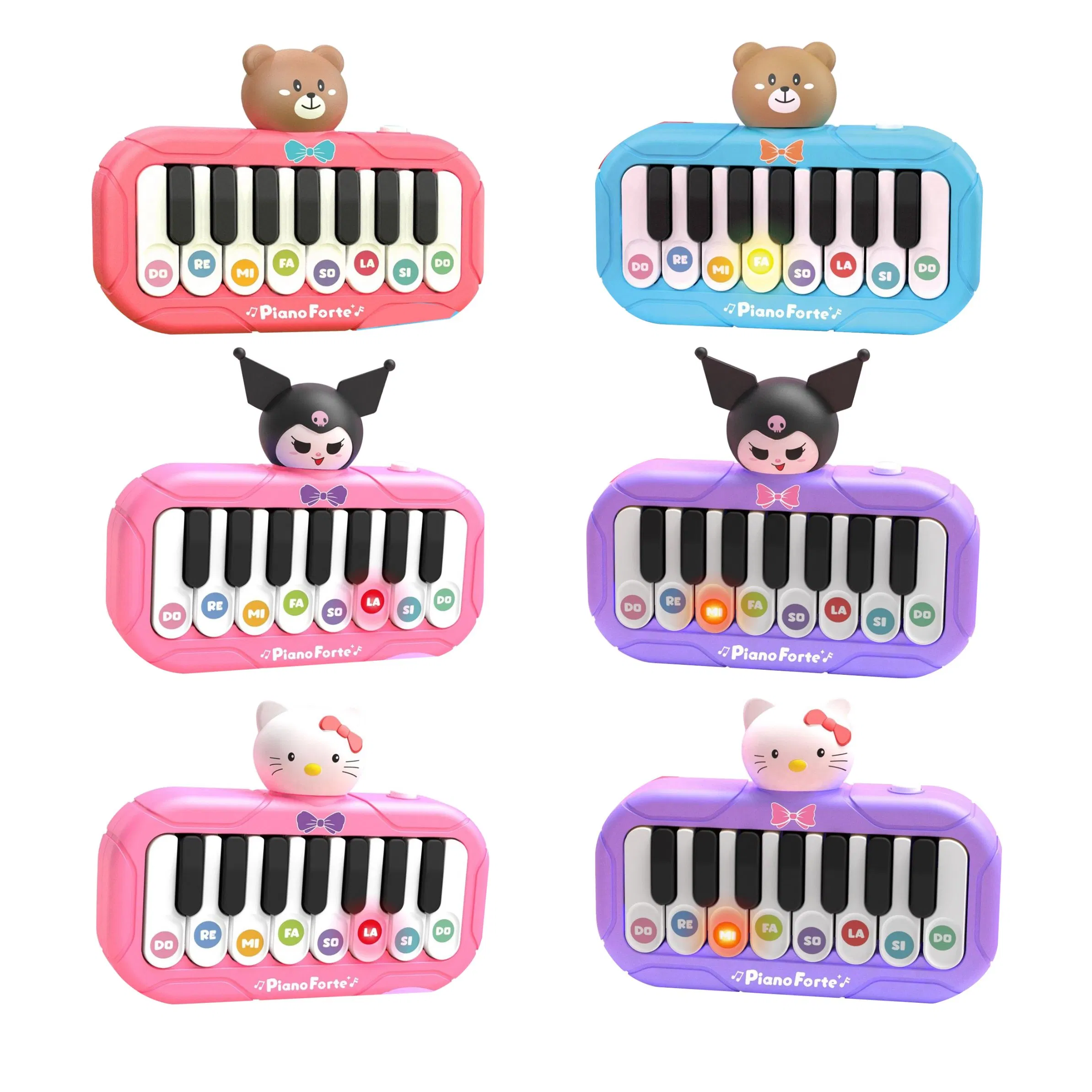 Piano de bolsillo para niños Xinbo, mini juguete electrónico para el aprendizaje musical y la educación temprana de los más pequeños