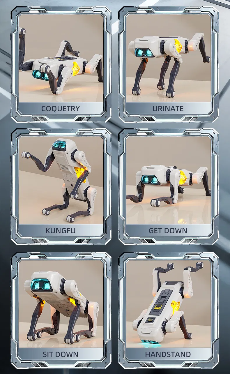 Perro robot RC detalle 4