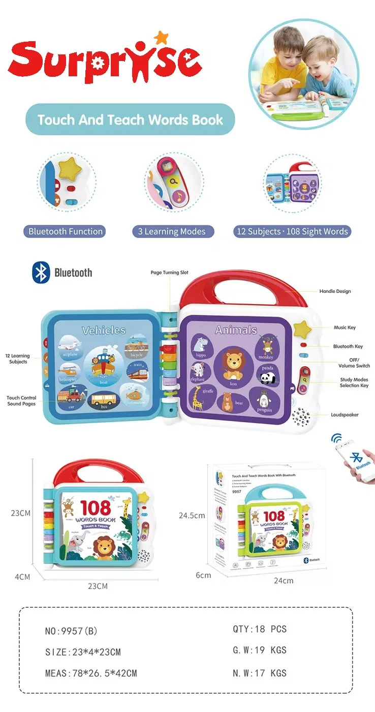 Máquina de aprendizaje niños