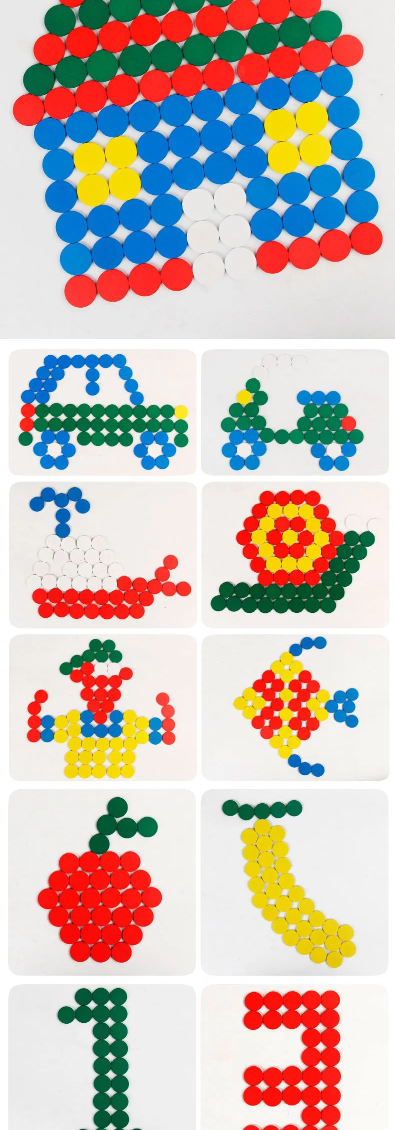 Montessori Disco Puzzle 2