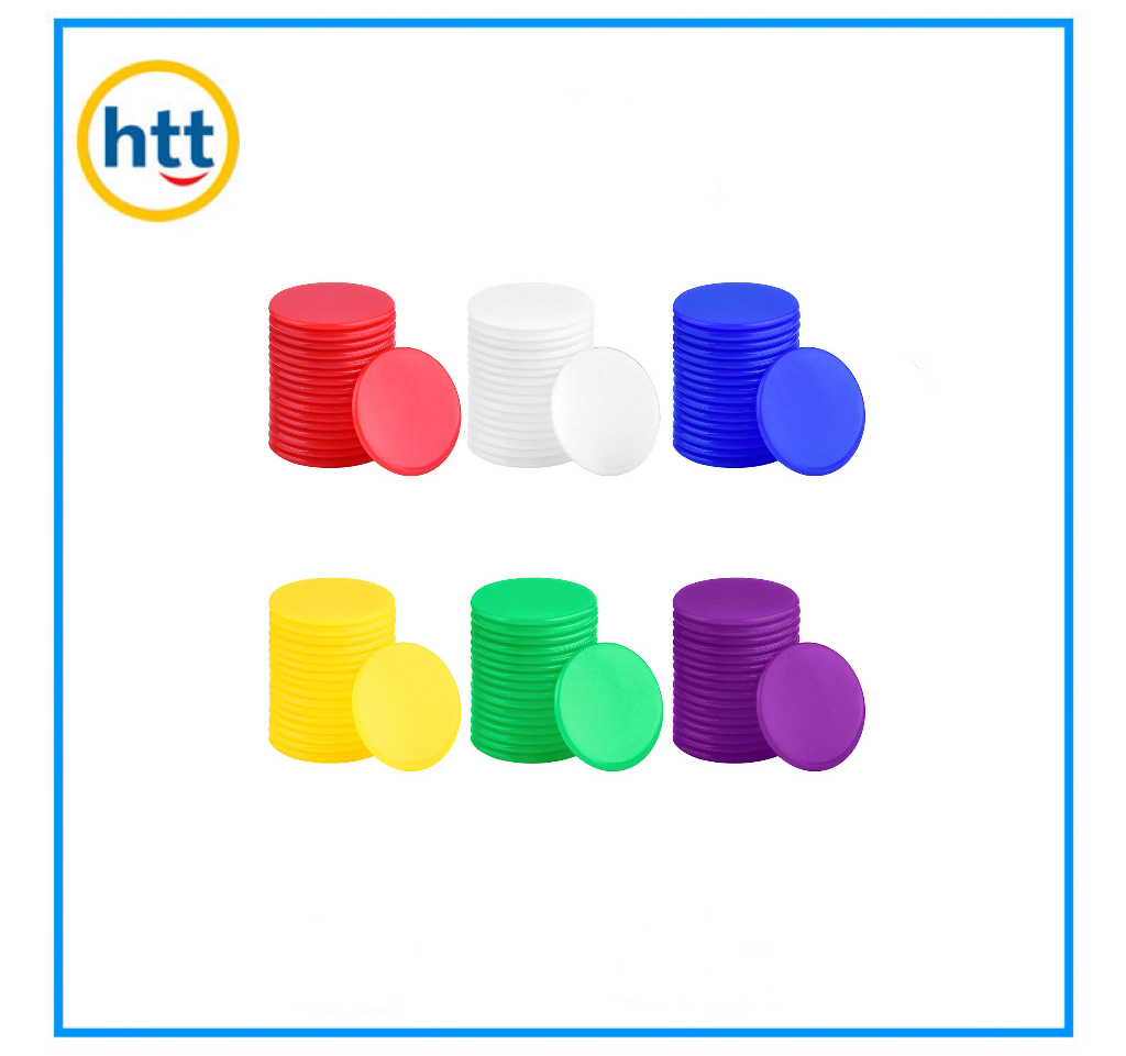 Contadores de juegos de matemáticas, juguetes de aprendizaje matemático, fichas de enseñanza de colores mixtos
