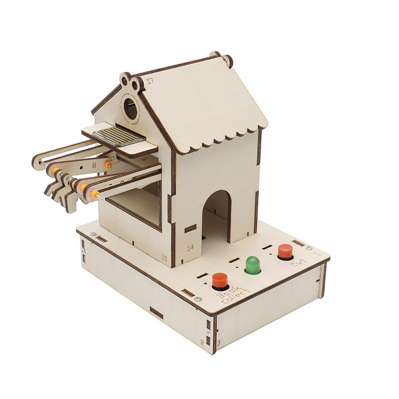Kit de estante de secado inteligente para niños; S DIY Stem juguetes educativos de madera para el aprendizaje de tecnología y programación científica creativa