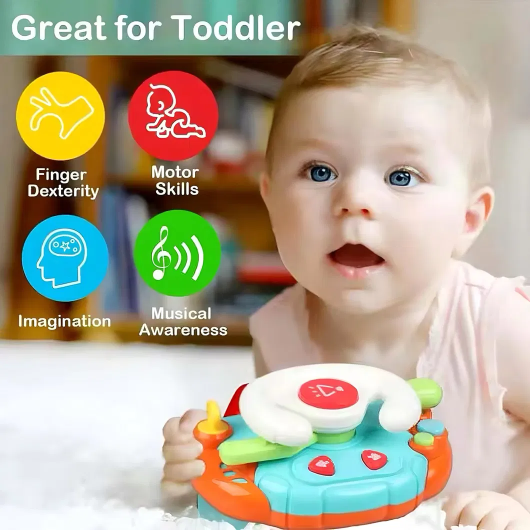Baby steering wheel toy 2