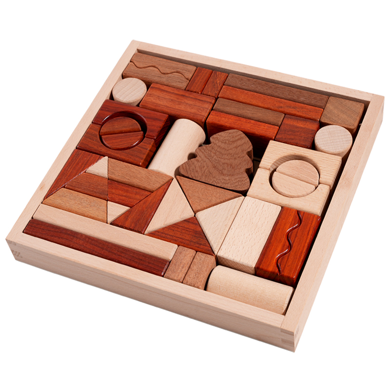 Fabricante Mayorista Popular Juego de Mesa para Niños Artículos de Regalo Juguetes de Bloques de Madera para Bebés Jugar Antiestrés Juguete Educativo para Niños