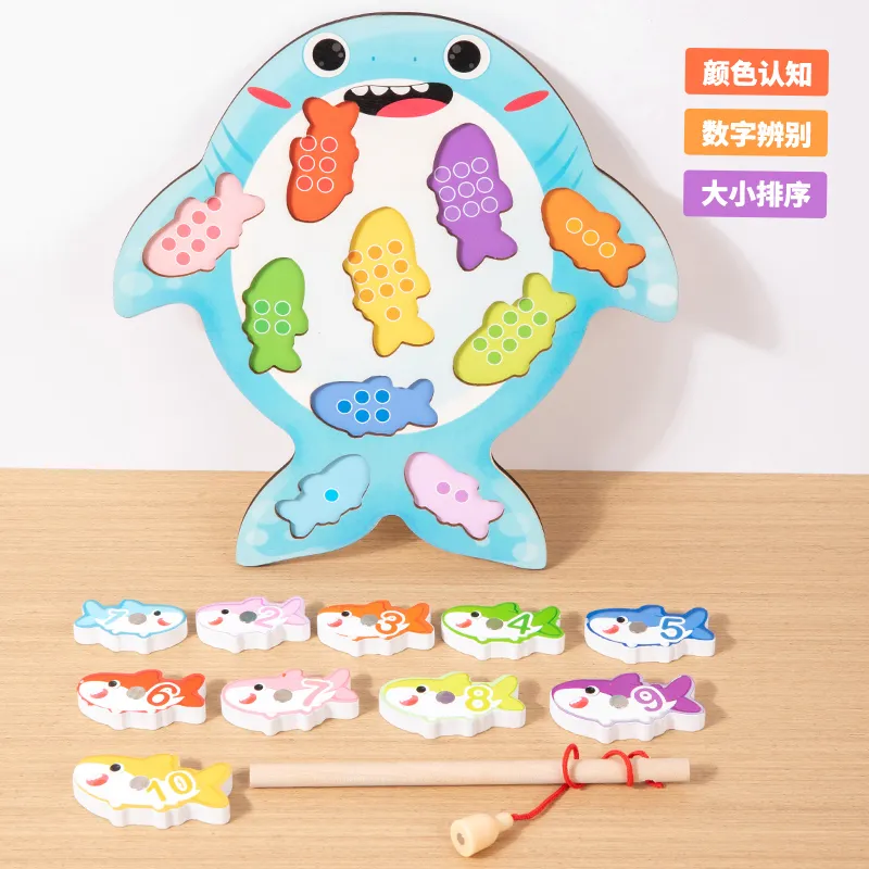 Juego de Pesca Montessori 1