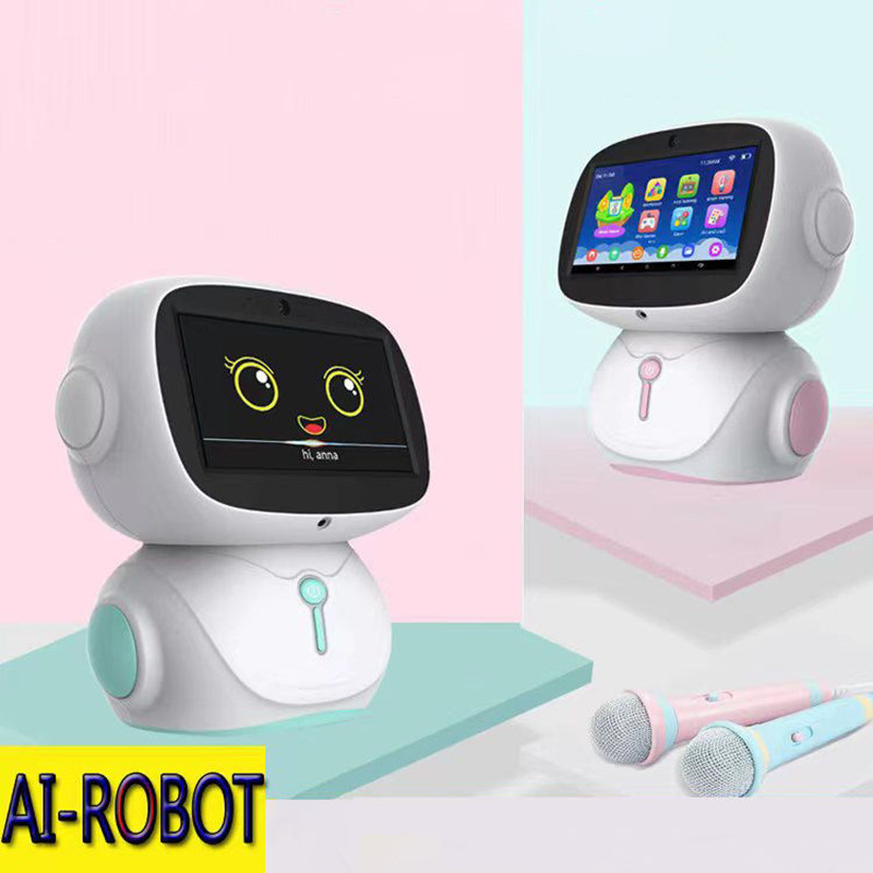 Proveedor de OEM ODM de Ai Chatgpt Aprendizaje 7 Pulgadas Cámara de Danza Eléctrica Robot Inteligente Kit Escolar para Niños Educativos Robótica Infantil