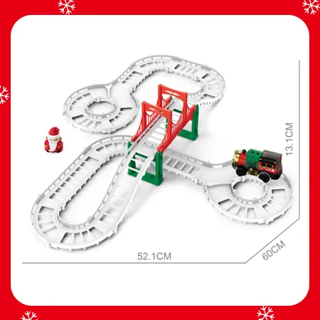 Pista de tren de Navidad 2