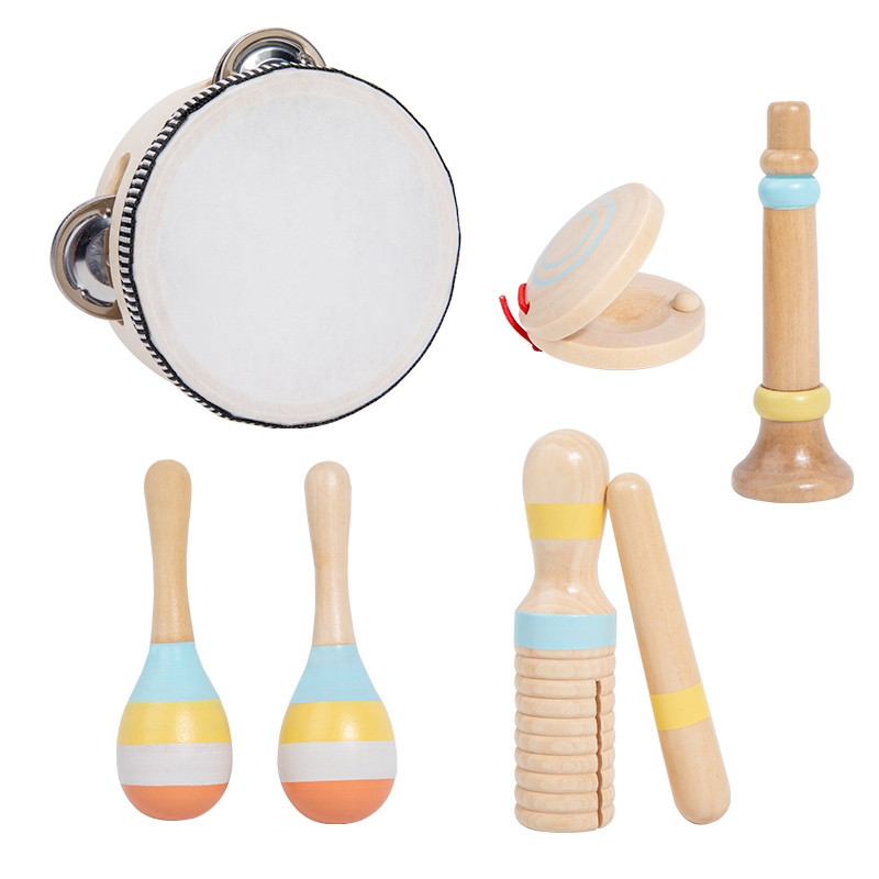 Fabricante Mayorista Artículos de Regalo Promocionales Populares Nuevos Productos para Bebés Artículos para Jugar de Niños Instrumentos Musicales Juguetes Educativos de Madera para Niños
