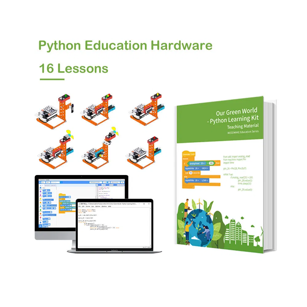 Kit Educativo de Robot Dly Weeemake Esp32 Aprendizaje de Python Paquete de Inicio de Arduino para Proyectos Robóticos Escolares