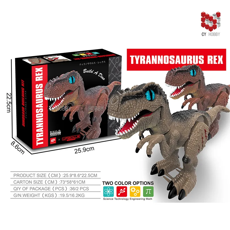 Dinosaurio Raptor DIY 9