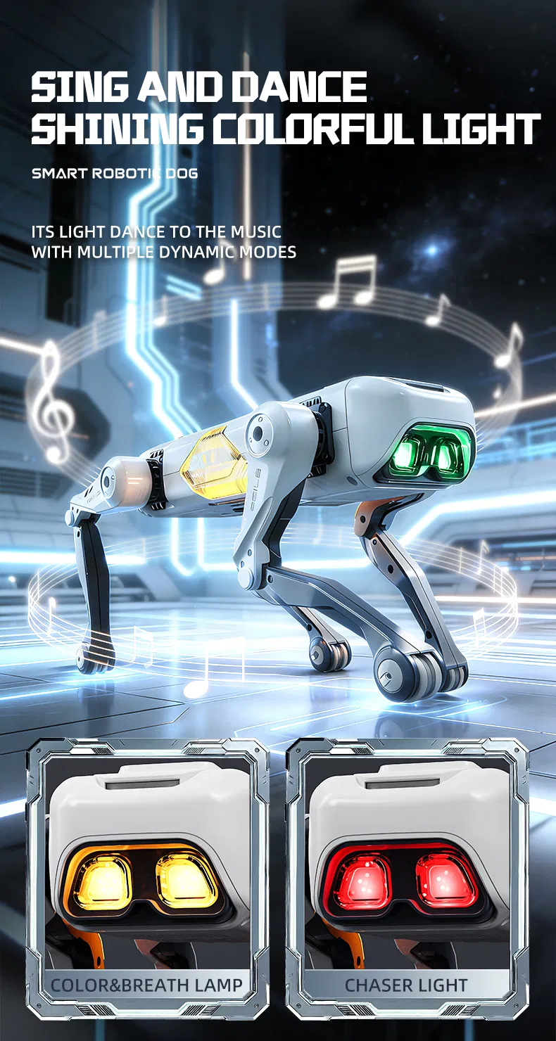 Perro robot RC detalle 5