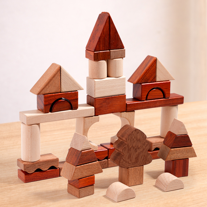 Fabricante Mayorista Popular Juego de Mesa para Niños Artículos de Regalo Juguetes de Bloques de Madera para Bebés Jugar Antiestrés Juguete Educativo para Niños