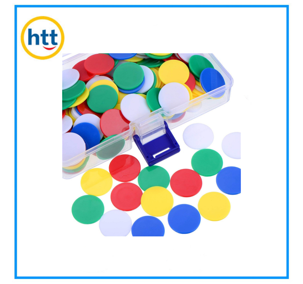 Contadores de juegos de matemáticas, juguetes de aprendizaje matemático, fichas de enseñanza de colores mixtos