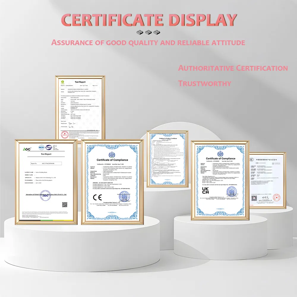 Certificaciones y equipo