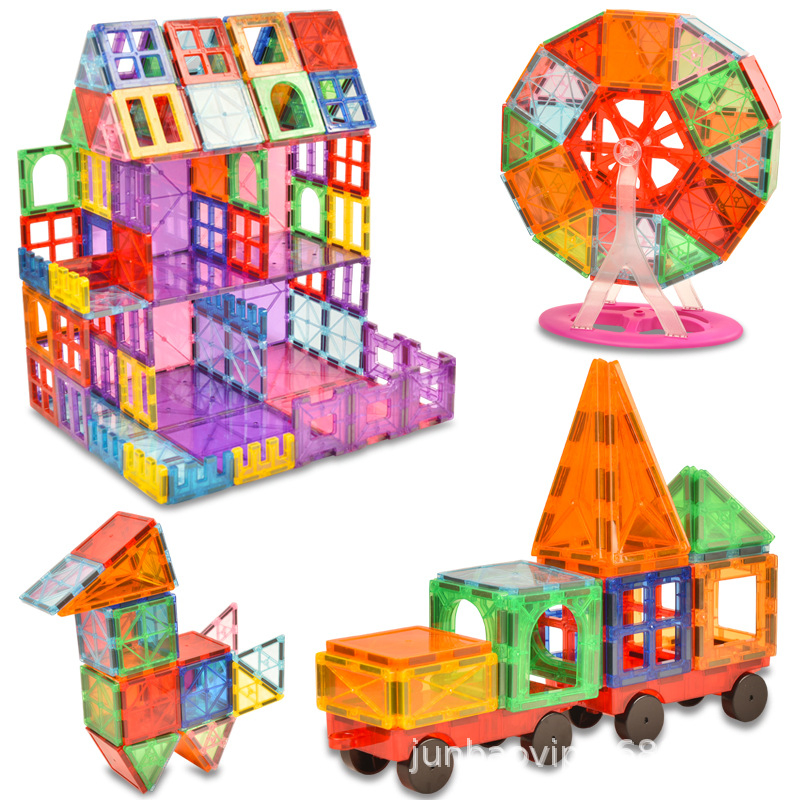 Fabricación Profesional de Bloques Magnéticos para Construcción - Set de Imán Educativo STEM para Niños