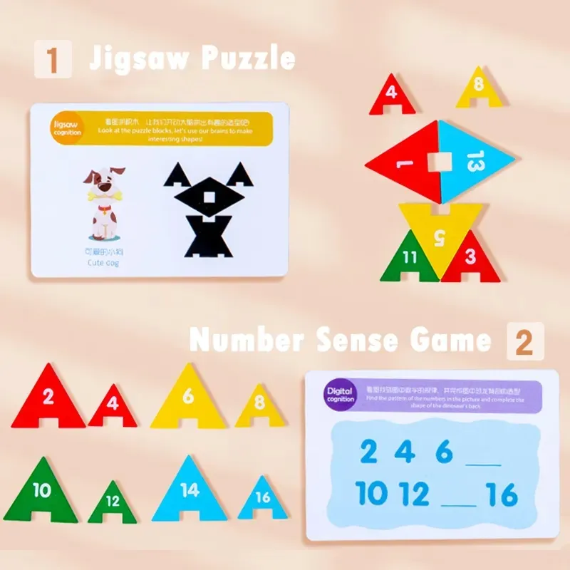 Juguetes educativos aprendizaje matemático