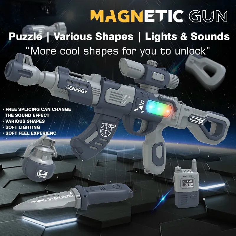 Juguete electrónico rifle 1