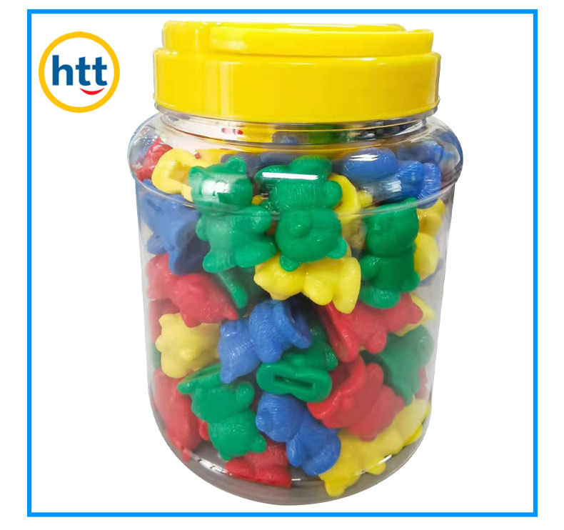 Juguetes educativos de matemáticas inteligentes, ositos de conteo, juguetes de plástico para niños, fabricante