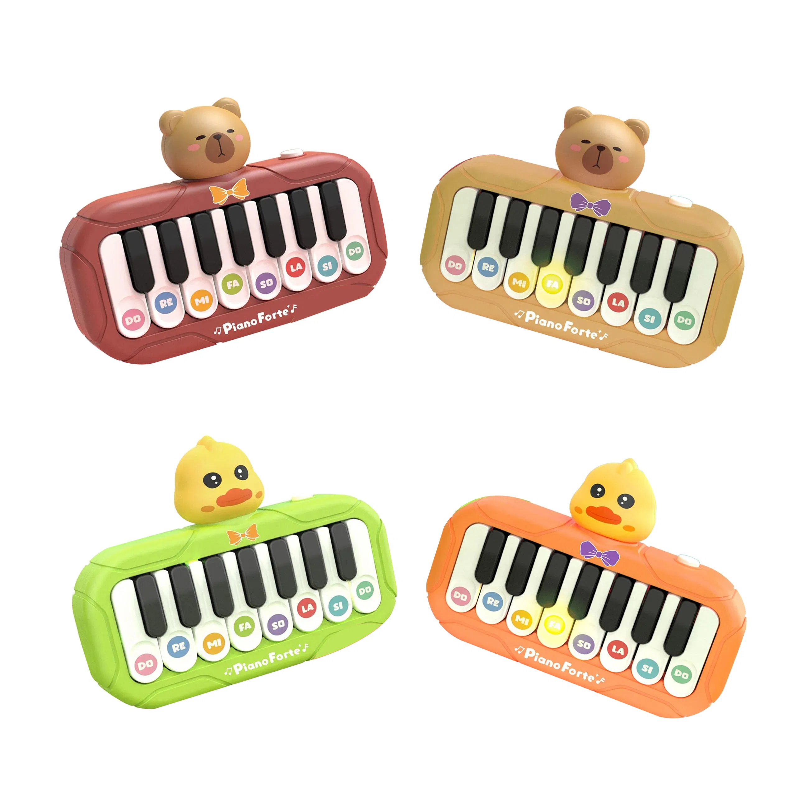 Piano de bolsillo para niños Xinbo, mini juguete electrónico para el aprendizaje musical y la educación temprana de los más pequeños