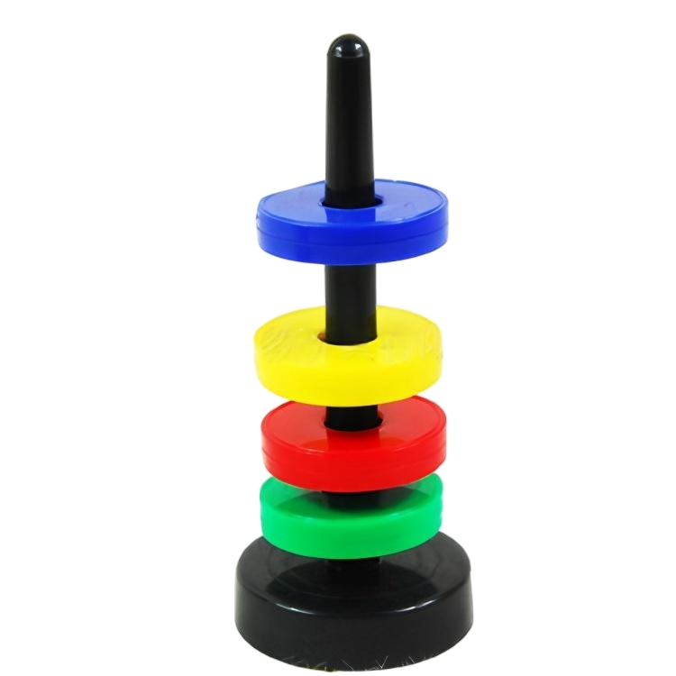 4 Juguete educativo de experimento científico de anillo redondo magnético flotante Montessori para niños