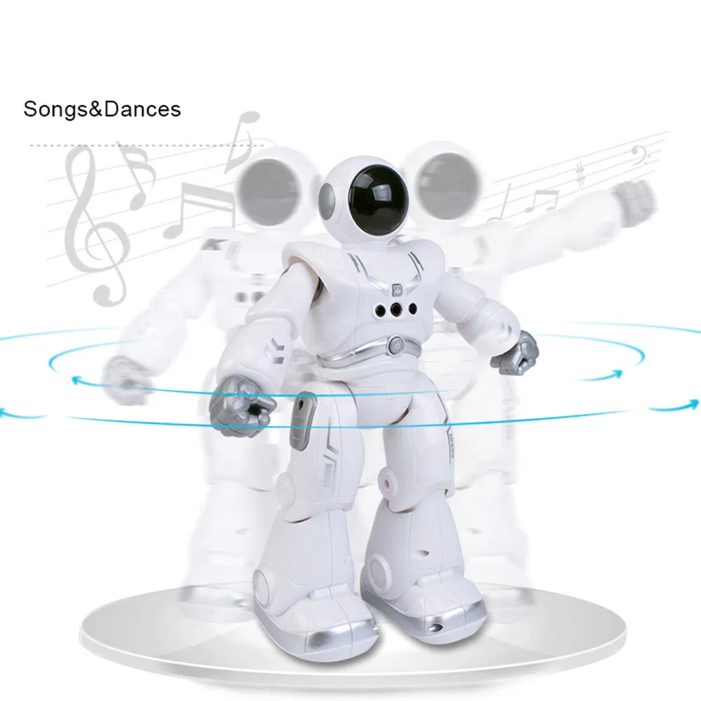 Robot educativo inteligente de programación con detección de gestos multifuncional, control remoto, robot humanoide inteligente