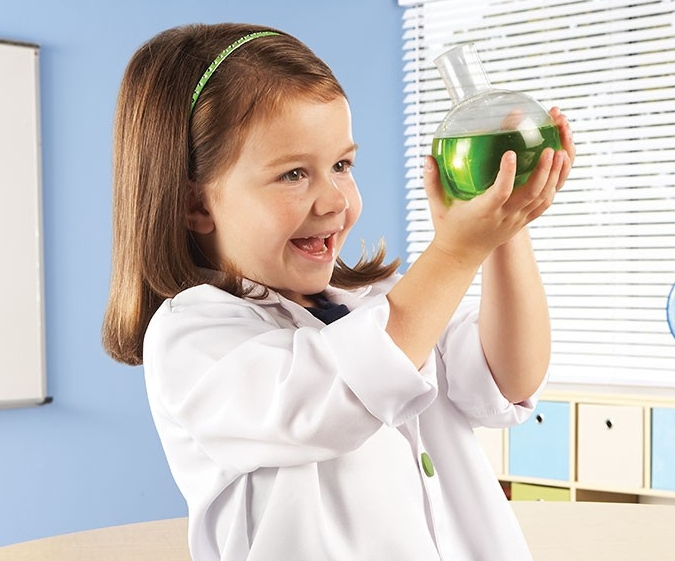 Kit de laboratorio de ciencia para preescolar, juguetes educativos para jóvenes científicos