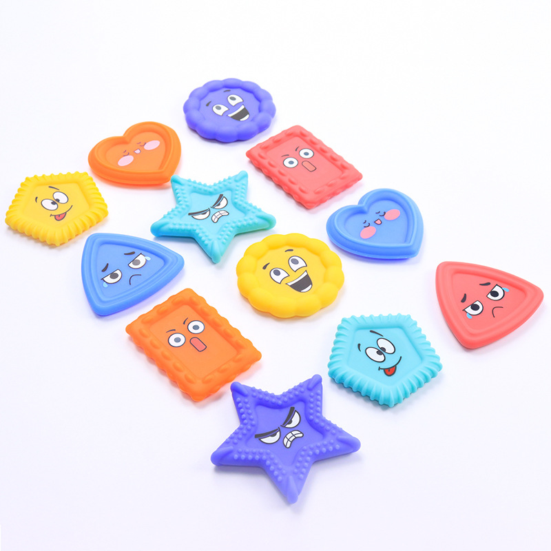 Juguetes sensoriales divertidos para niños pequeños, juguetes de aprendizaje social y emocional para autismo no verbal y necesidades especiales, juguete sensorial de silicona