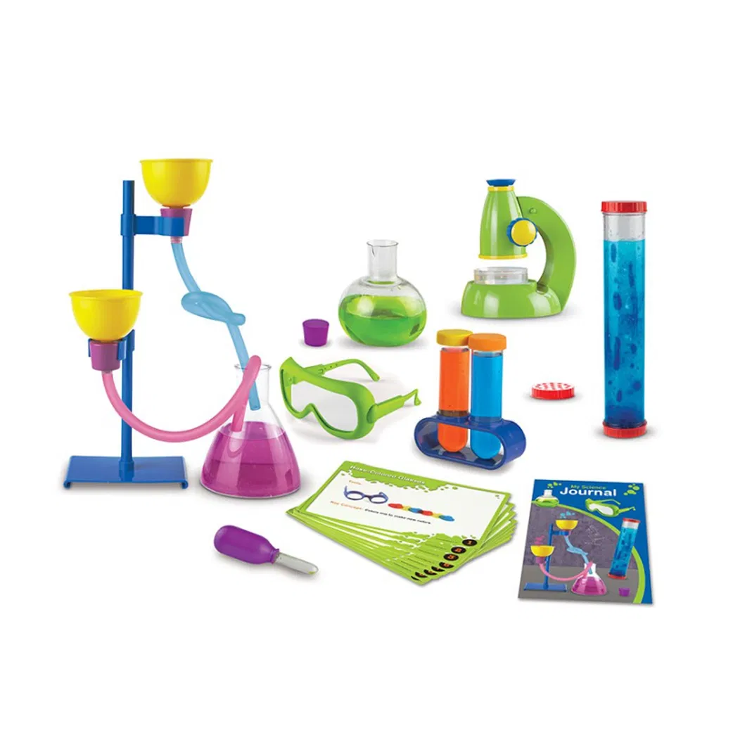Kit de laboratorio de ciencia para preescolar, juguetes educativos para jóvenes científicos