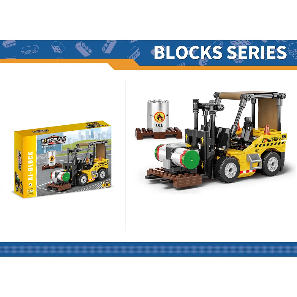 Juguete de construcción educativo de bloques para niños, kit de juego de ingeniería STEM, juguetes de construcción DIY