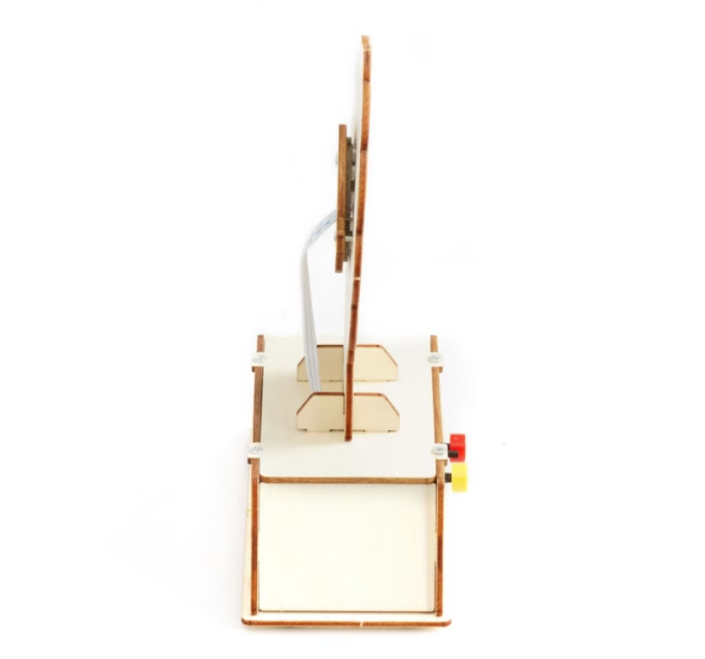 Kit de Rueda de la Suerte para Niños; S DIY Stem Creativo Programación Científica Tecnología Aprendizaje Juguetes Educativos de Madera