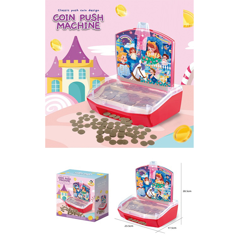 Amazon Nuevo Juguete Educativo para Niños, Juego de Monedas de Dinosaurio en Castillo, Consola de Máquina de Empuje, Juego Interactivo entre Padres e Hijos, Juguete al por Mayor, Juego B/O