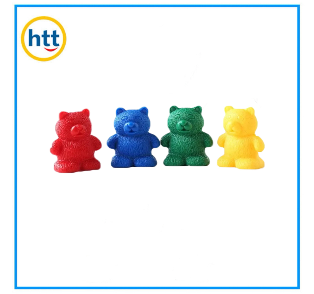 Juguetes educativos de matemáticas inteligentes, ositos de conteo, juguetes de plástico para niños, fabricante