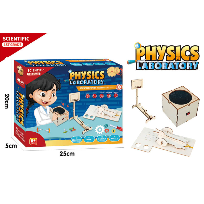 Conjunto de Experimentos de Ciencia Física DIY 3-in-1 Juguetes Experimentales Manuales