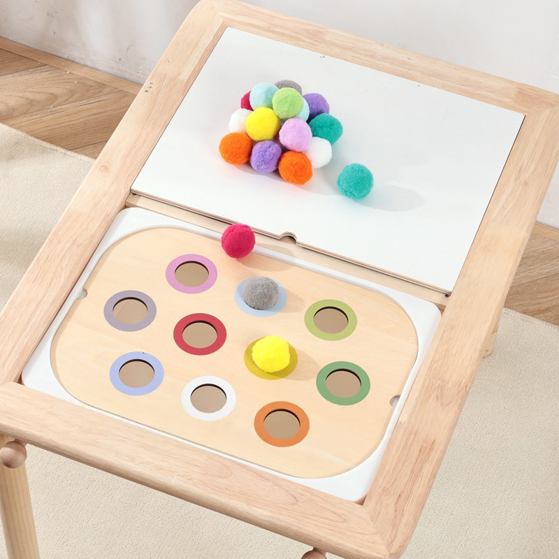 Mesa sensorial para niños, cubierta de juguete, juego para aprendizaje creativo