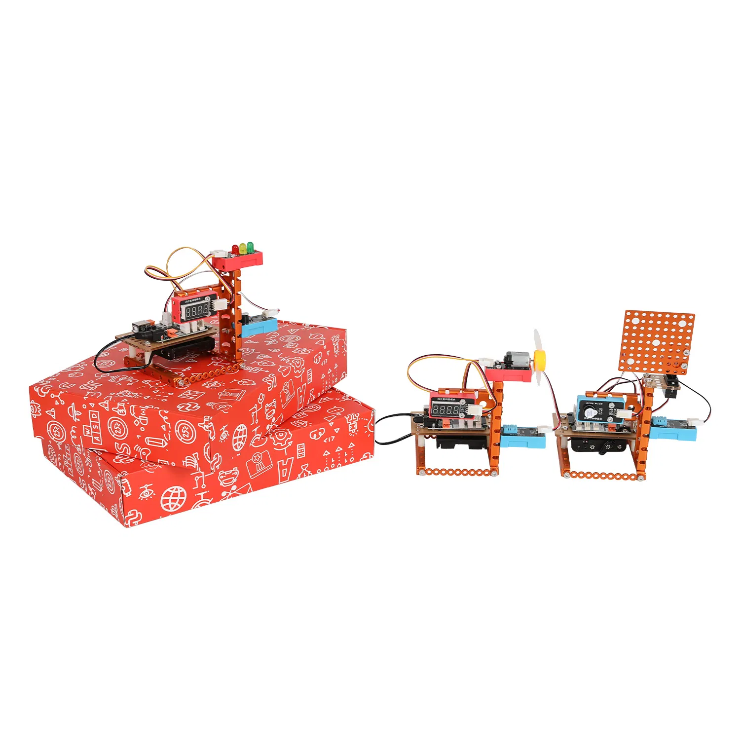 Kit de Inicio de Aprendizaje de Python Green World Esp32 Educación STEM Programación Robot Arduino para Niños Estudiantes