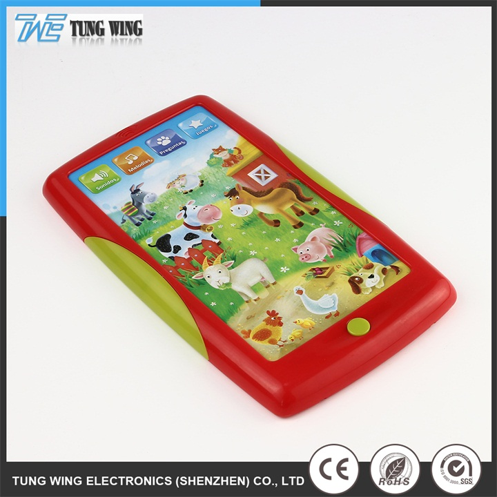 Juguete musical electrónico educativo de ABS para el aprendizaje de niños