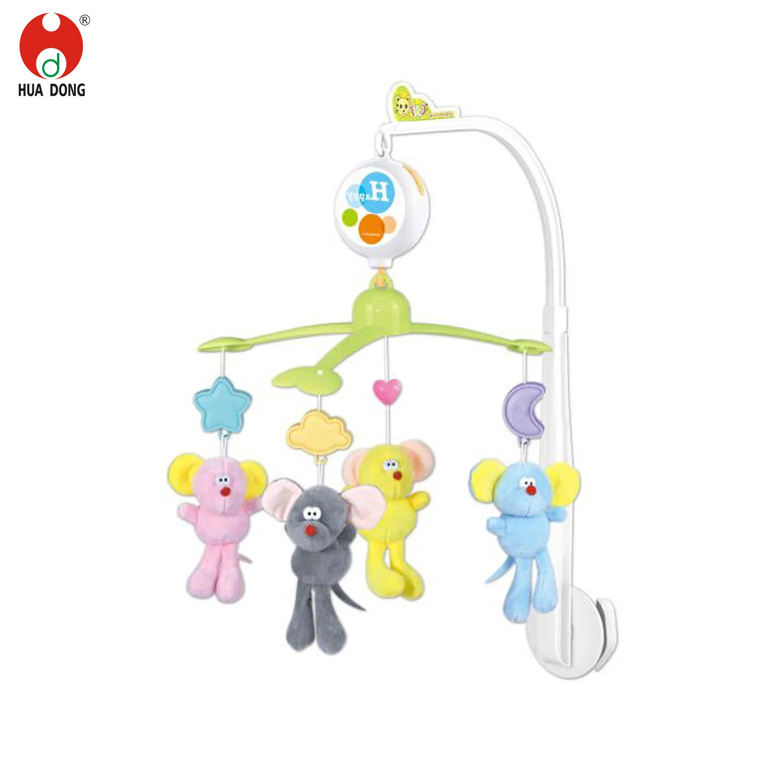 Venta al por mayor de juguetes para bebés electrónicos, juguetes para dormir con música y luz, juguetes para niños, sonajeros para bebés, juguetes de aprendizaje musical, juguetes de plástico y peluche, móviles para cuna